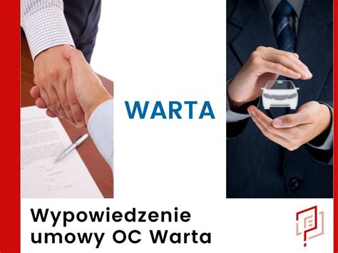 Warta Wypowiedzenie Oc Mailem Online I W Oddziale Druk Pdf Wz R