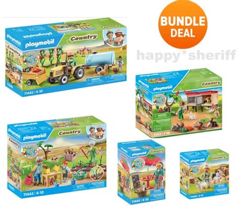 PLAYMOBIL COUNTRY LIFE Sets 71442 71443 71444 71445 et 71252 Tous les 5 ...