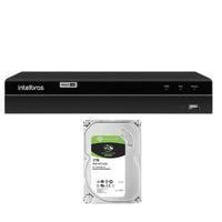 Kit Intelbras Dvr Mhdx 1208 HD 1TB KaBuM