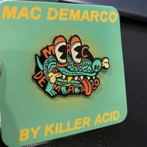 Mac Demarco Official Pins - Etsy