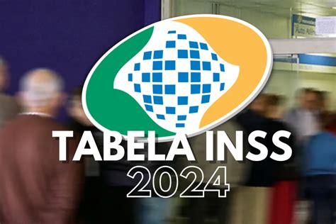 Tabela INSS 2024 calendário de pagamentos e contribuições