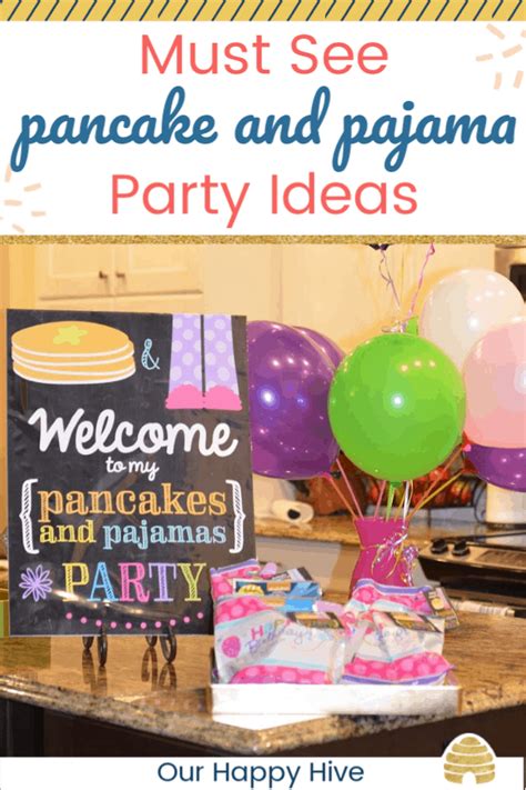 Must See Pancake & Pajama Party ideas