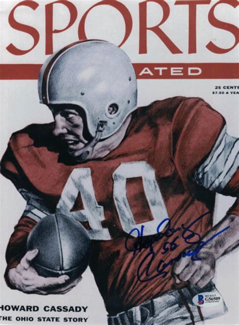 Hopalong Cassady Signed Ohio State Buckeyes Sports Illustrated Cover