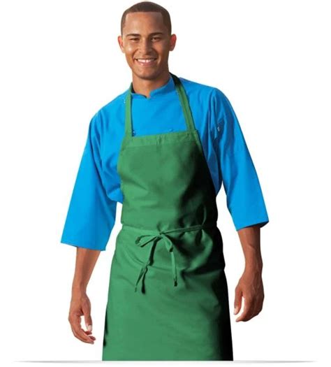 Custom Twill Bib Apron With Embroidered Logo Online