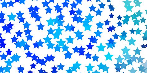 Light Blue Vector Texture With Beautiful Stars 1814191 Vector Art At