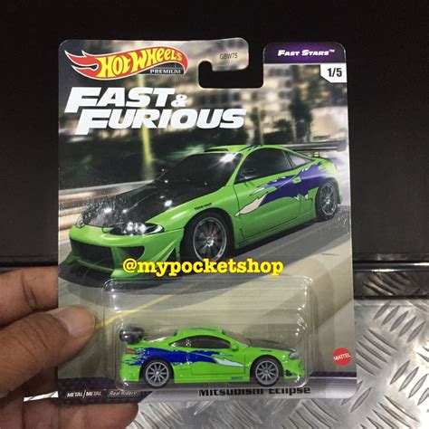 Reserved Hot Wheels Mitsubishi Eclipse 2021 Hotwheels Premium Fast And Furious Fast Stars