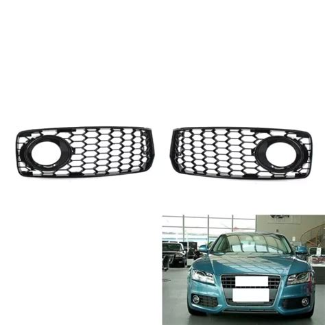 Honeycomb Front Bumper Fog Lamp Grille For Audi A S B Rs S Line