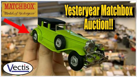 Huge Models Of Yesteryear Matchbox Cars Auction Th November