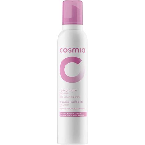 Cosmia By Auchan Cosmia Mousse Coiffante Volume Cheveux Fins Ml Pas