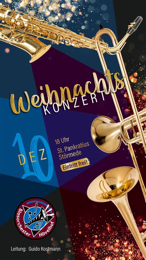 Weihnachtskonzert des Blasorchesters Hövelhof Traditionsverein Störmede