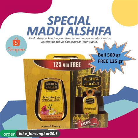 Jual Madu Alshifa Gr Free Gr Promo Madu Asli Murni Madu