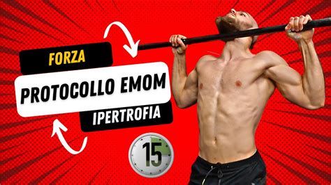 Adattare L Emom Per La Forza Ipertrofia Youtube