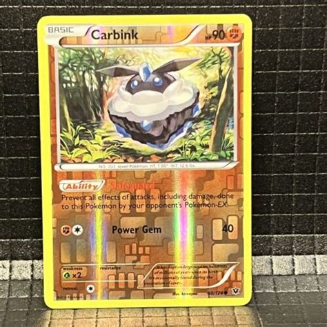 Carbink Xy Fates Collide Reverse Holo Common Pokemon Card Ebay