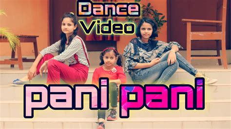 Pani Pani Song Dance Video Badshah Song ♥️divyansika Jyotsana