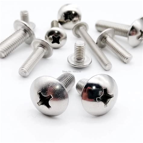 10 50pcs High Quality M2 M2 5 M3 M4 M5 M6 M8 304 Stainless Steel