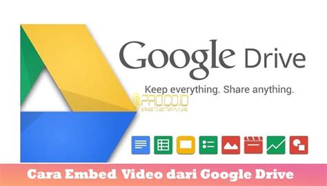 Cara Embed Memasukan Video Dari Google Drive Ke Blog Situs Website