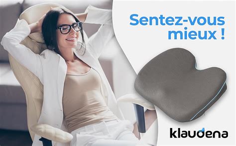 Klaudena Coussin Si Ge M Moire De Forme Chaise De Bureau Soutien