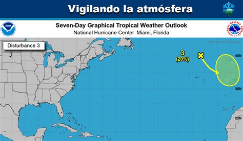 El Centro Nacional De Huracanes De Florida Vigila La Depresi N Del