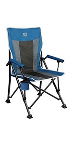 Timber Ridge Portable Full Padded Camping Folding Chair For Outdoor