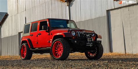 Jeep Wrangler Saber D745 Gallery Perfection Wheels