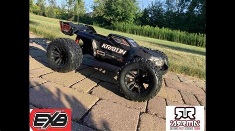 Arrma Kraton Exb First Run And What Upgrades Were Done Awesome Rig How