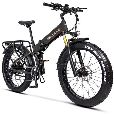 Folding Fat Tire Electric Bike 26 Inch 750W 48V 14AH Large-capacity ...