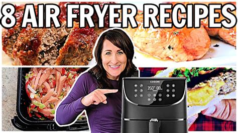 8 EASY Air Fryer Recipes for DINNER! → What to Make in Your Air Fryer ...