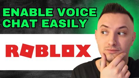 How To Enable Voice Chat In Roblox Full Guide Youtube