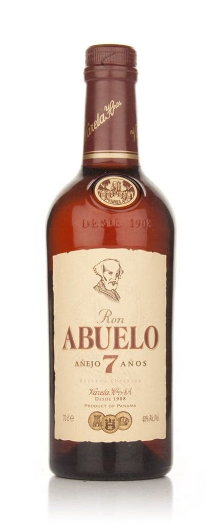 Ron Abuelo 7 Year Old Rum 70cl Master Of Malt