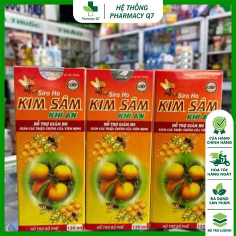 An Kim Ginseng Syrup Helps To Nourish And Reduce Sore Throat Bottle