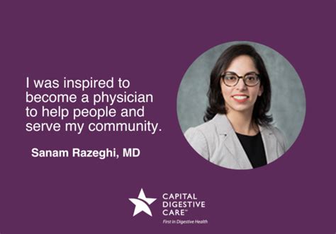 Capital Digestive Care Welcomes Dr Sanam Razeghi Capital Digestive Care