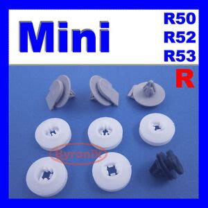 Mini Rear Wheel Arch Trim Fasteners Clips R R R Cooper S One