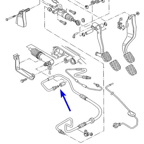 Verbindungsstecker Das Den Nehmerzylinder Mit Dem