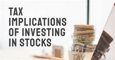 Are Stocks Taxed Understanding The Tax Implications Of Investing In