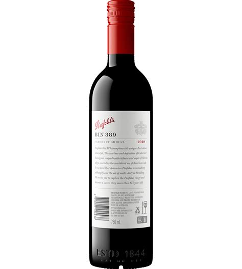 Bin 389 Cabernet Shiraz 2019 T Box Penfolds Wines