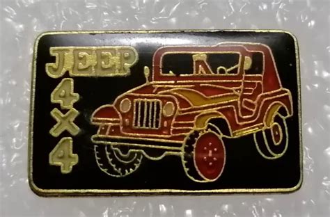 Jeep X Vintage Spilla Pin Badge En M Tal Maill S Eur