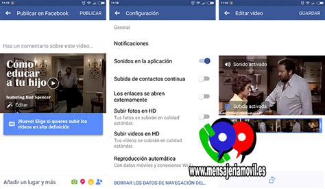 Facebook Ya Permite Subir Vídeos En Hd Desde El Móvil