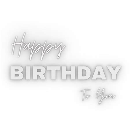 Cực đẹp Transparent Background Happy Birthday Text Png Gần 300 Mẫu Tải