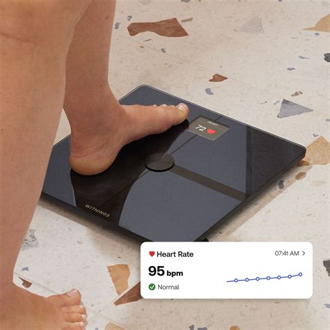 Withings Body Smart Advanced Body Composition Smart Wi Fi Scale Black