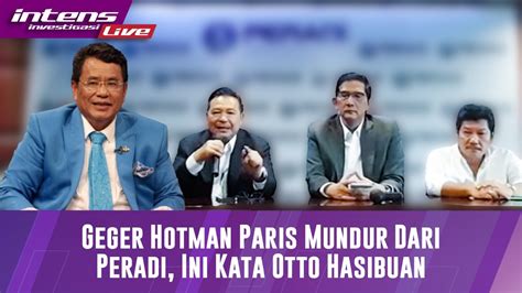 Kontroversi Otto Hasibuan VS Hotman Paris YouTube