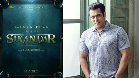 Salman Khan Announces His New Film Sikandar On Eid Collaborates With