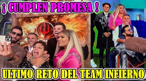 TEAM INFIERNO SOPRENDEN A TODOS SE TATUAN EN PLENO PROGRAMA EN VIVO