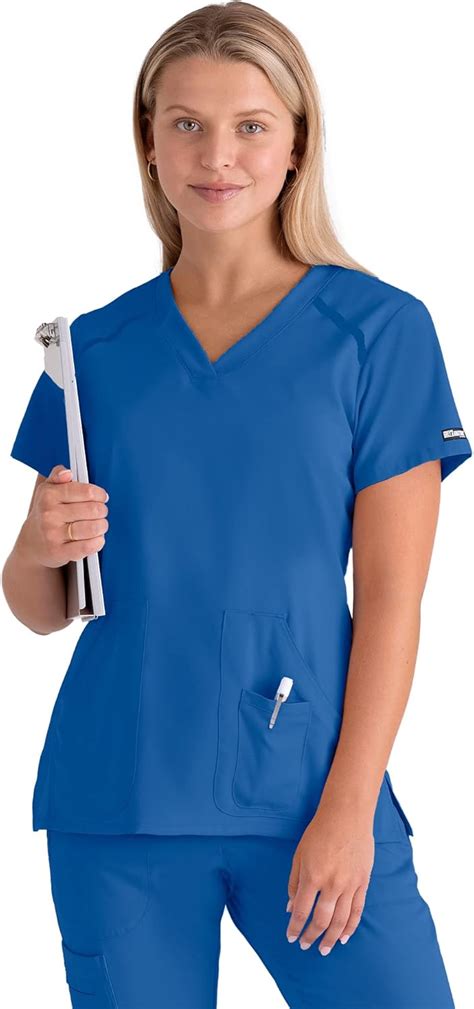 Buy Greys Anatomy Impact Elevate Top For Women Extreme Comfort Medical Scrub Top Online At