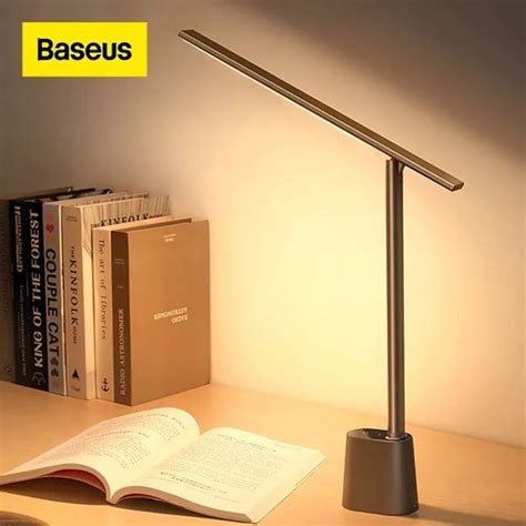 Baseus Lumin Ria Led De Mesa Articulada Cores Touch