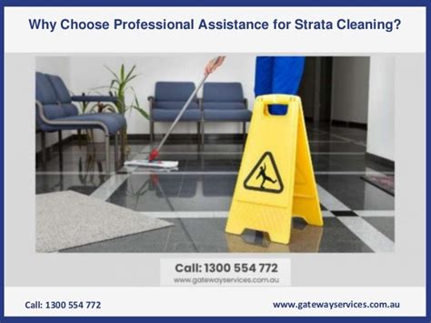 Why Choose Professional Assistance For Strata Cleaning