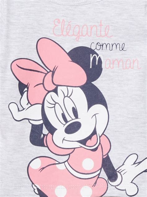 Camiseta Minnie GRIS Kiabi 8 00