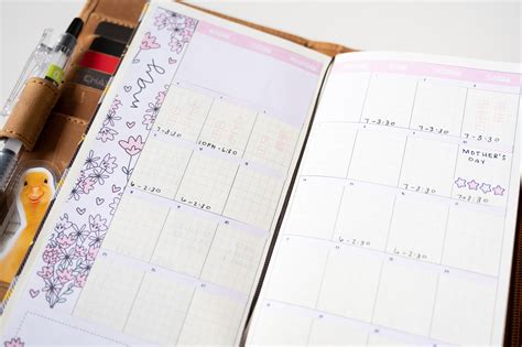 May Hobonichi Weeks Flip Through Planners Productivity Home