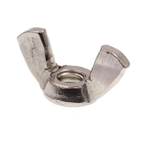 Prime Line 14 In 20 Grade 18 8 Stainless Steel Wing Nuts Cold Forged