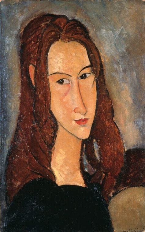 Amedeo Modigliani Ritratto Di Ragazza Dai Capelli Rossi Jeanne