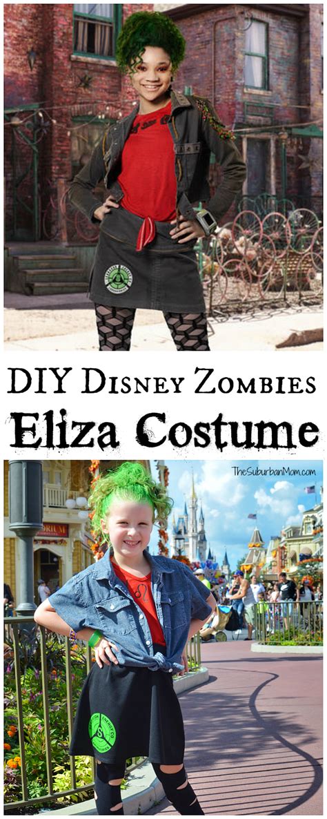 Diy Disney Zombies Costume Z Band Eliza Addison And Zoey Zombie